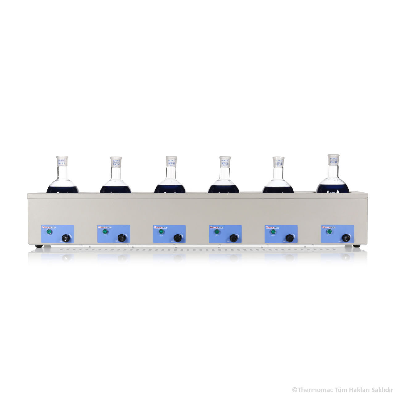 Thermomac HM650x Multi-Position Heating Mantle 500 mL, 6-Position – with Stand