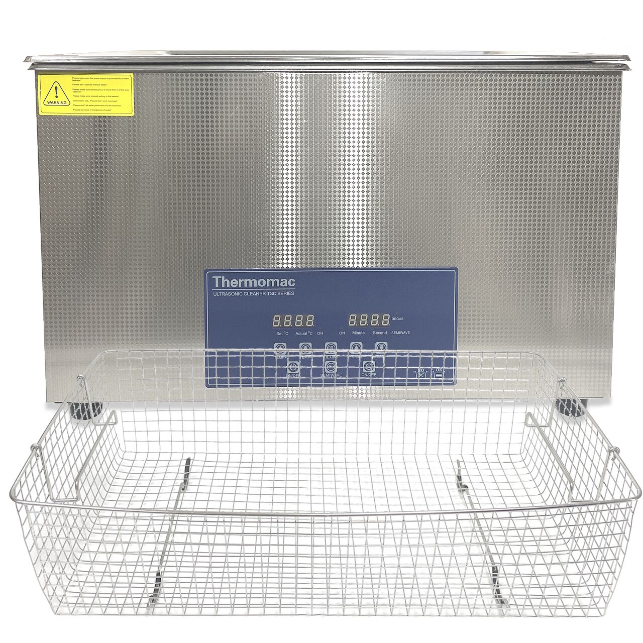 Thermomac TSC30D Ultrasonik Temizleyici Banyo - Yıkama Cihazı Sepetli 30L