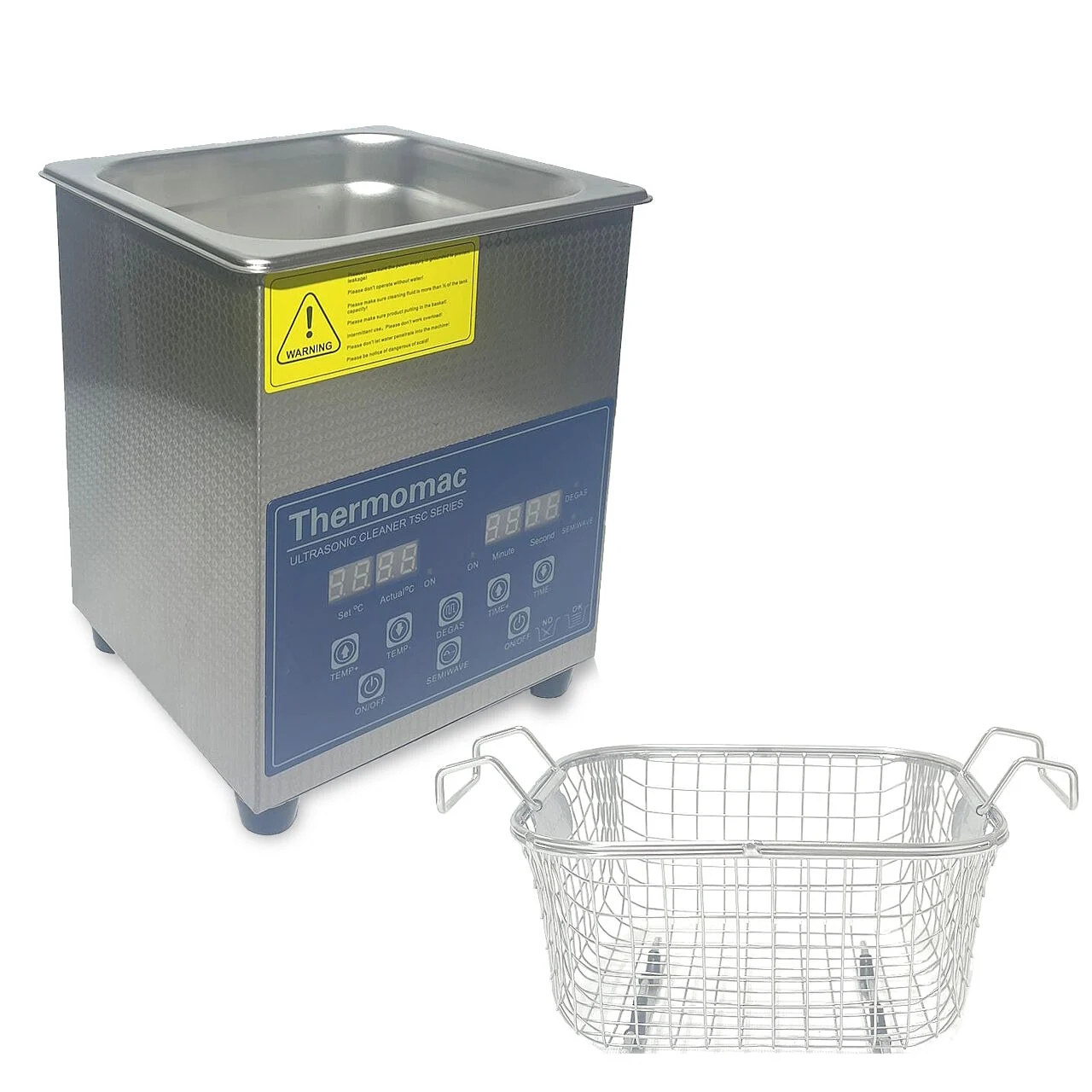 Thermomac TSC2D Ultraschall-Reinigungsbad 1,75 L – mit Reinigungskorb