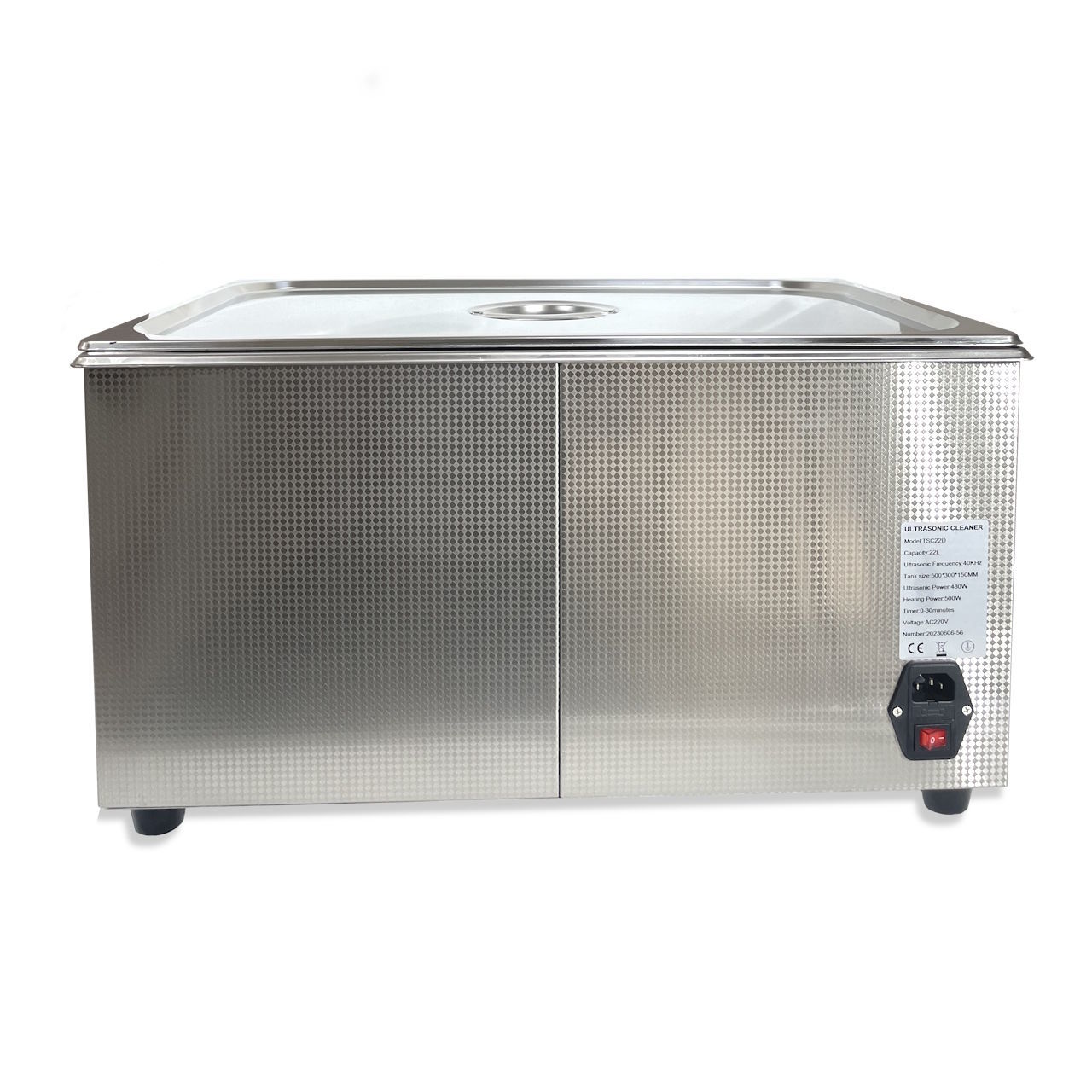 Thermomac TSC22D Ultrasonik Temizleyici Banyo - Yıkama Cihazı Sepetli 22L