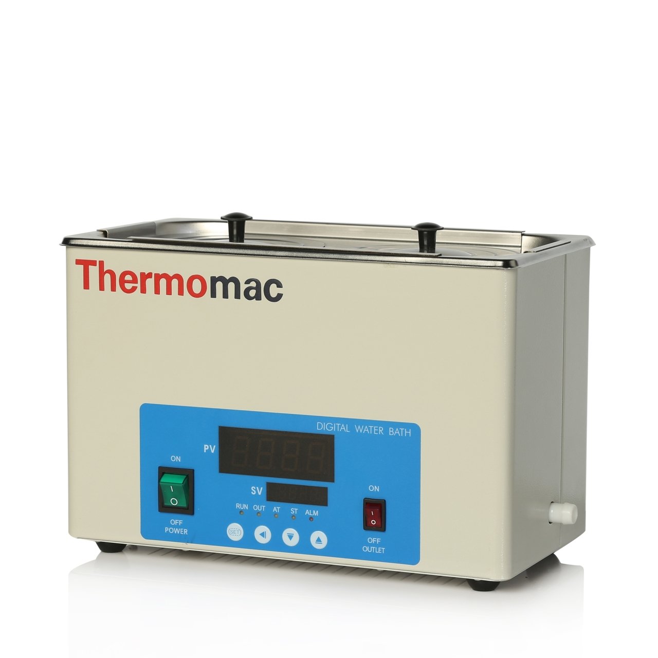 Thermomac WB6 Wasserbad 6 L – 2 Positionen mit Deckeln