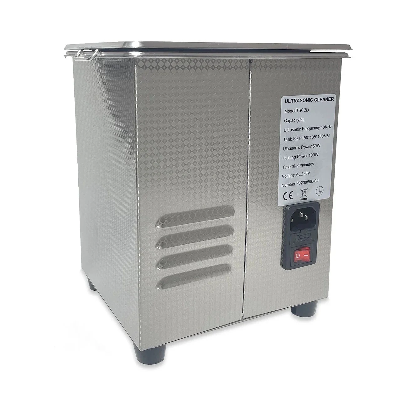 Thermomac TSC2D Ultraschall-Reinigungsbad 1,75 L – mit Reinigungskorb
