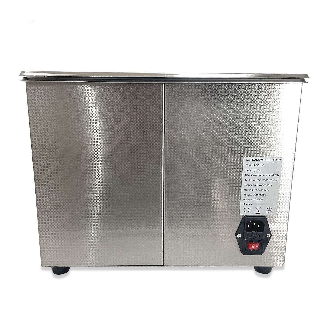 Thermomac TSC15D Ultrasonik Temizleyici Banyo - Yıkama Cihazı Sepetli 15L