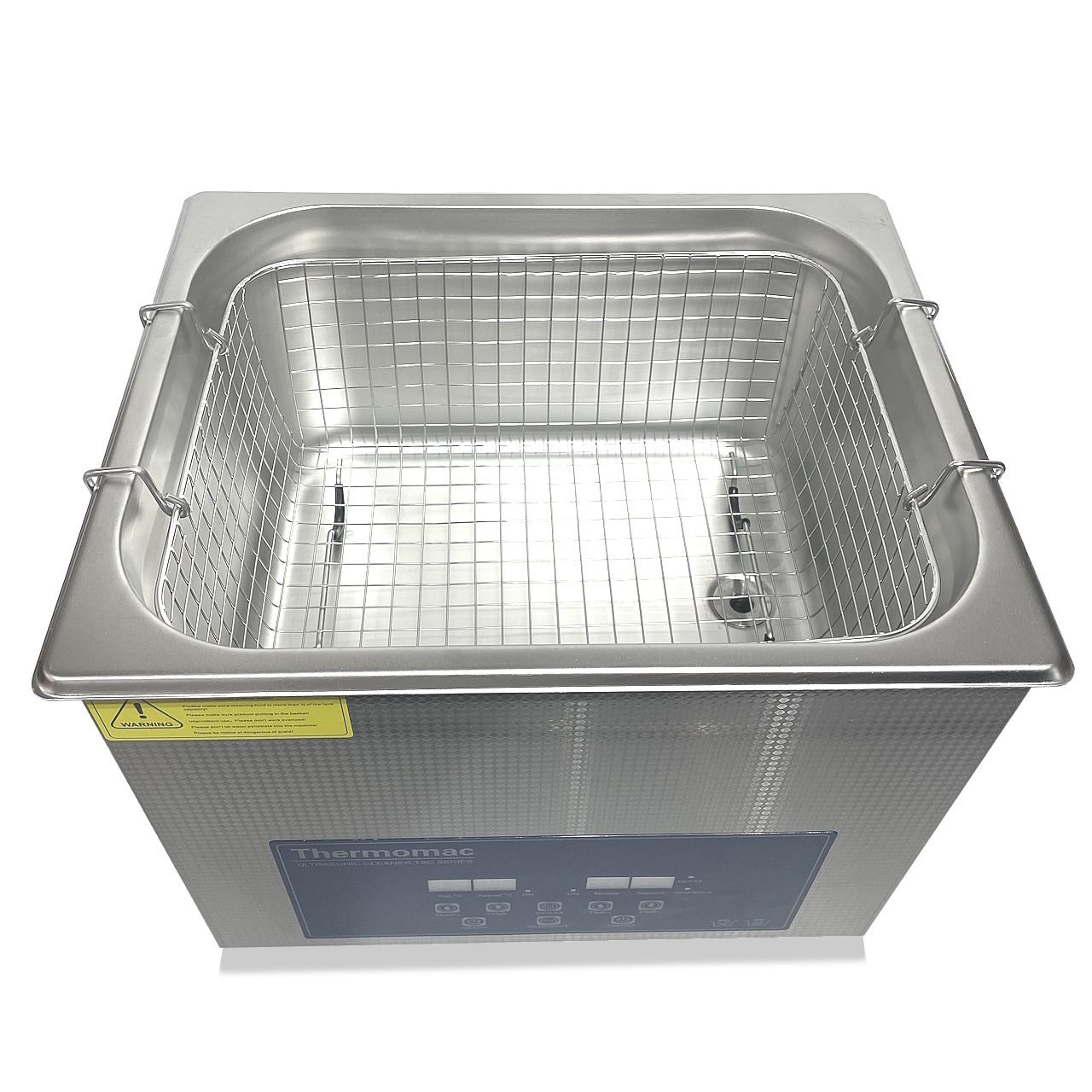 Thermomac TSC10D Ultrasonik Temizleyici Banyo - Yıkama Cihazı Sepetli 10L