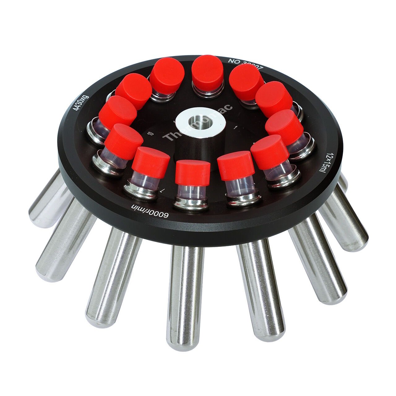 Thermomac TMS6 – Tischzentrifuge 6.000 U/min mit 12 × 15/7 mL Festwinkelrotor