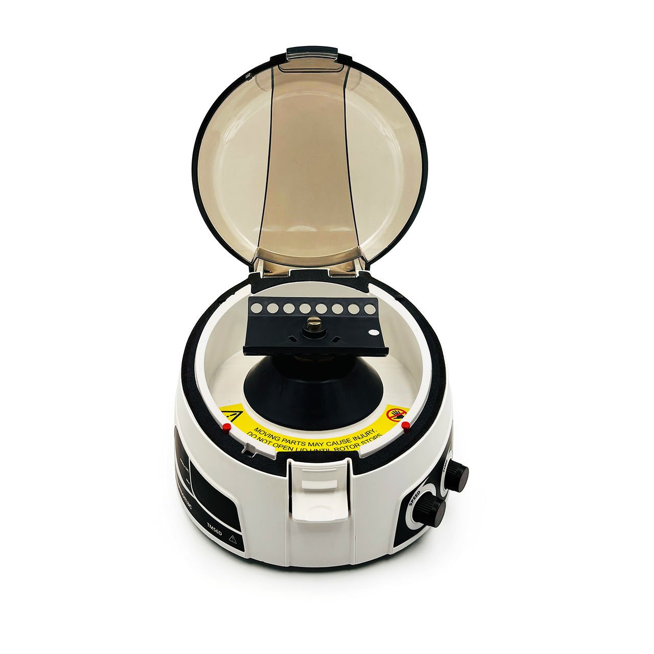 Thermomac TMS6D Mini-Zentrifuge 6.000 U/min – Digitale Mikrozentrifuge für 8 × 1,5/2 mL und 0,2/0,5 mL Röhrchen