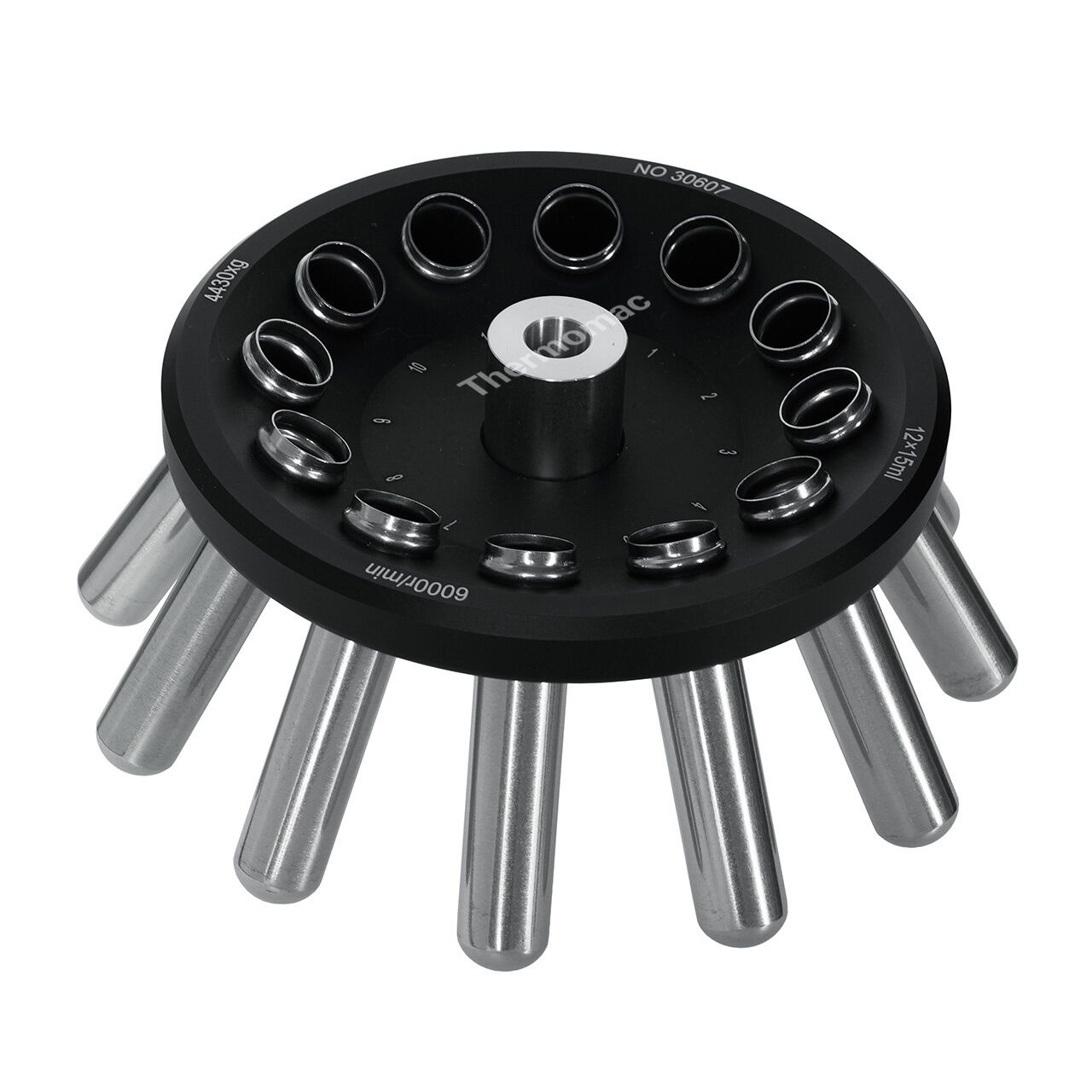 Thermomac TMS6 Max – Centrifugeuse de Paillasse 6 000 tr/min avec Rotor à Angle Fixe 12 × 15/5 mL