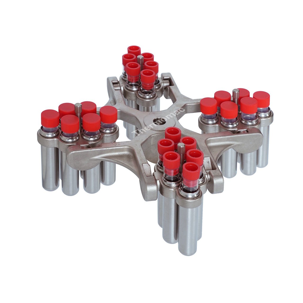 Thermomac TMS6 Max – Tischzentrifuge 6.000 U/min mit 4 × 6 × 10/15 mL Ausschwingrotor
