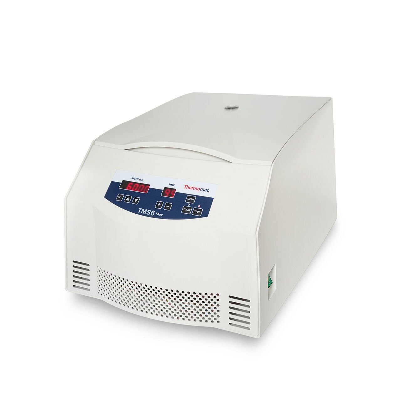 Thermomac TMS6 Max – Centrifugeuse de Paillasse 6 000 tr/min avec Rotor à Angle Fixe 6 × 100 mL