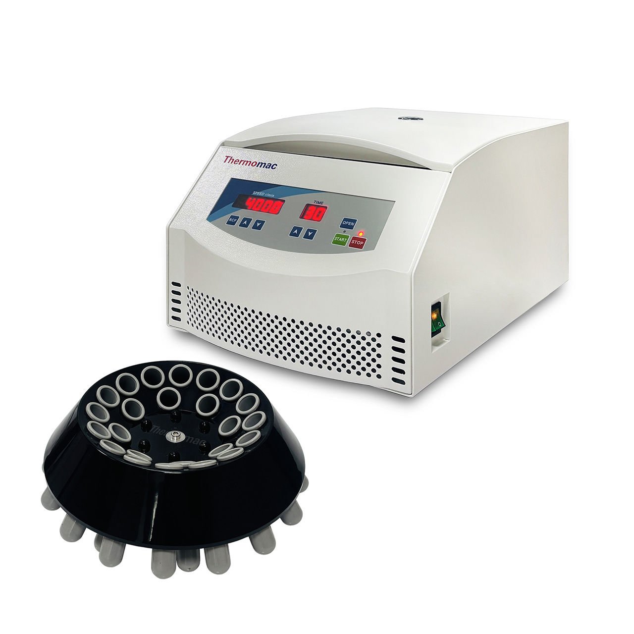 Thermomac TMS4A – Centrifugeuse 4 000 tr/min pour 24 × 10 mL Tubes