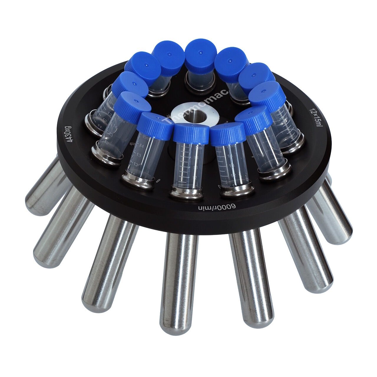 Thermomac TMS6 Max – Centrífuga de Sobremesa 6.000 rpm con Rotor de Ángulo Fijo 12 × 10/15 mL