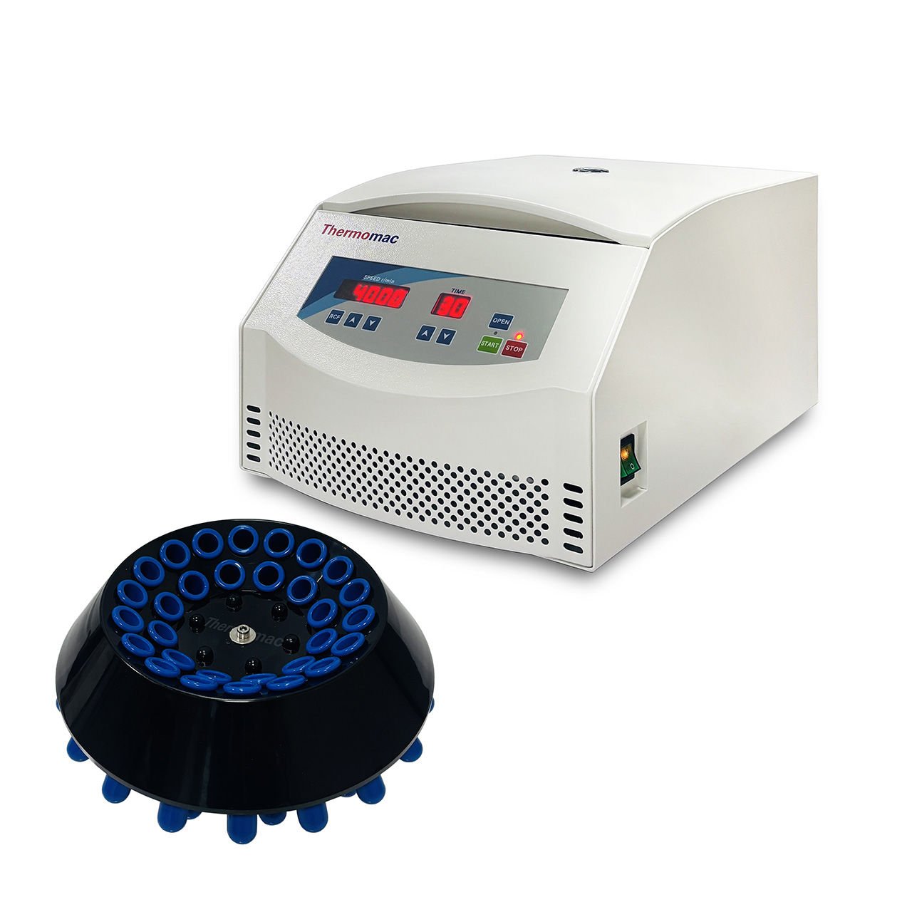 Thermomac TMS4A – Centrifugeuse 4 000 tr/min pour 30 × 5 mL Tubes
