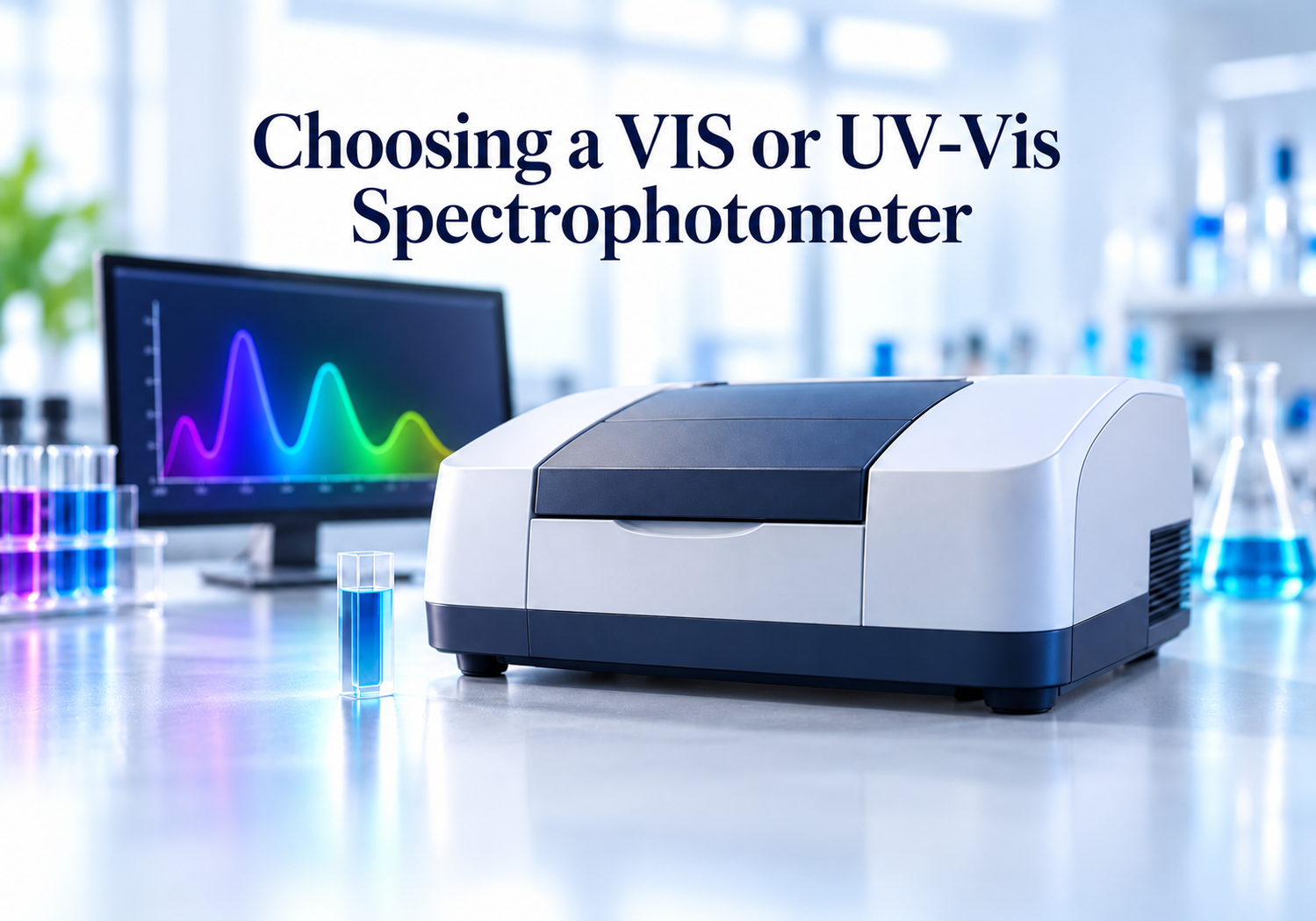 Spektrofotometre Nedir? Thermomac VIS ve UV‑VIS Modelleriyle Doğru Cihazı Seçme Rehberi